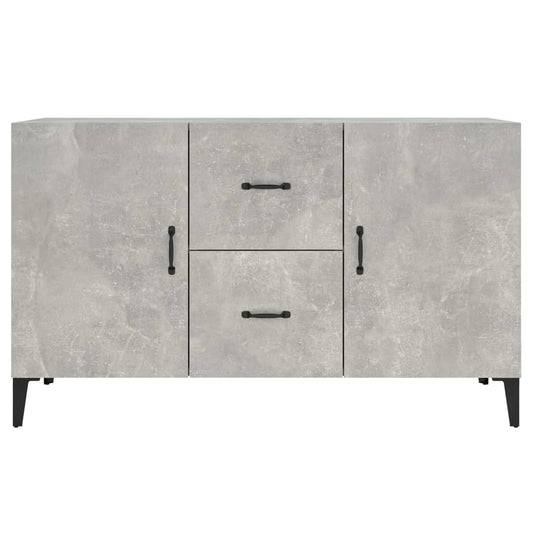 vidaXL Sideboard Concrete Grey 100x36x60 cm Engineered Wood